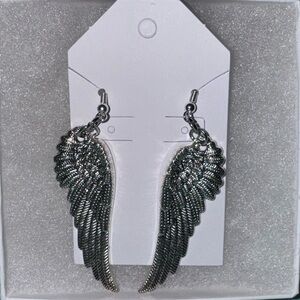 Handmade angel wings earrings!